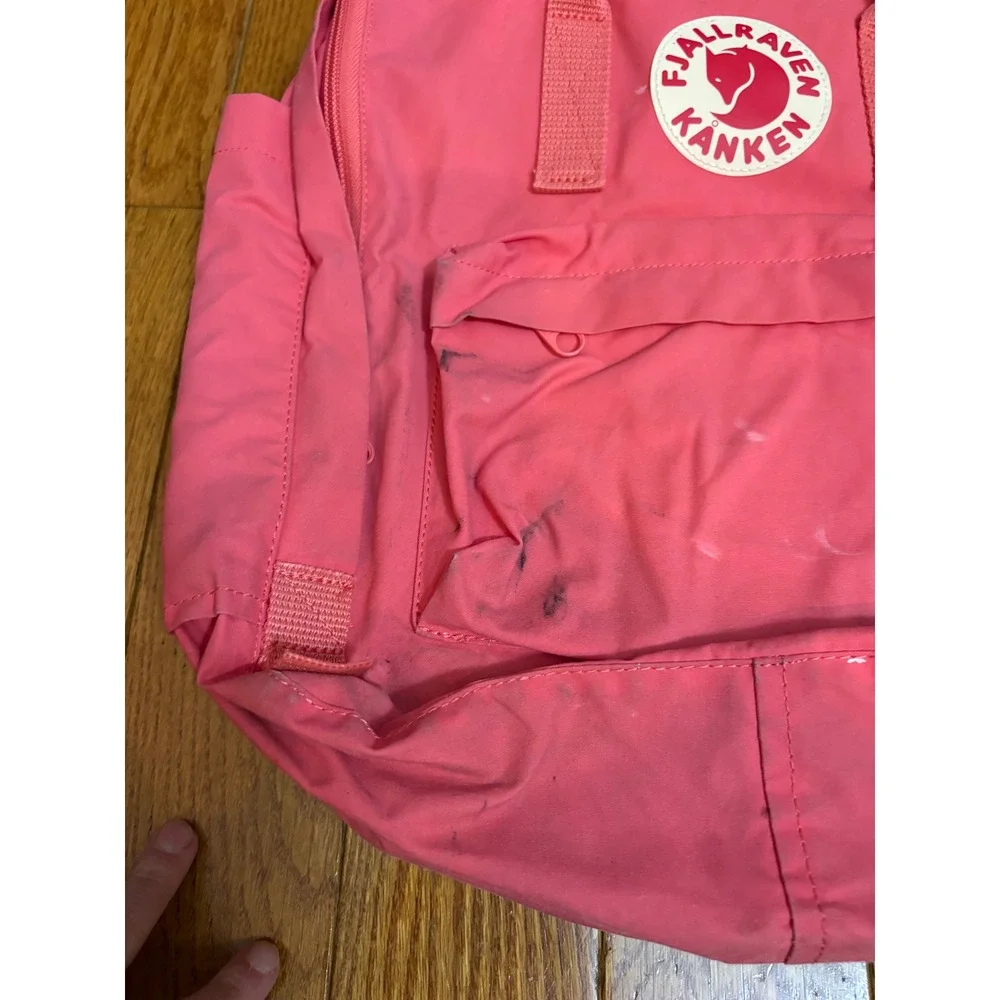 Fjallraven Kanken Classic Pink Backpack 23510 Vinylon F Everyday Bag
